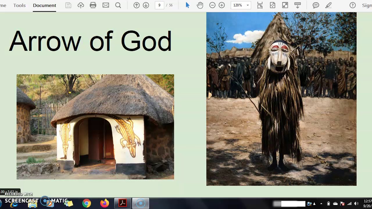 Arrow of God - Introduction