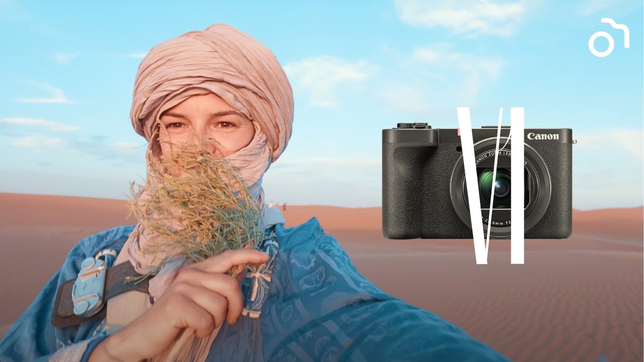 Podróżowanie z Canon V1 - Róża w Maroku