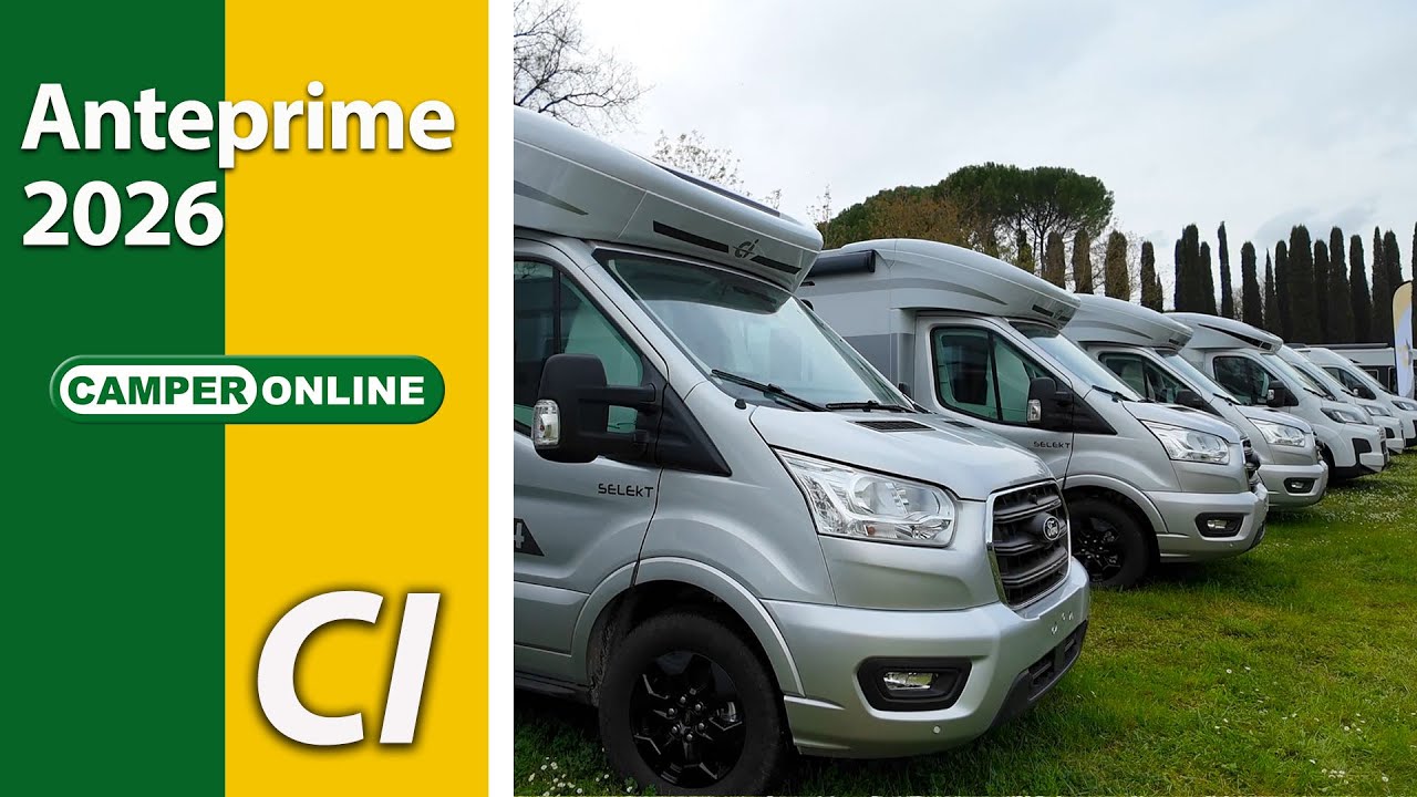 CI: anteprime e novità camper e van 2026