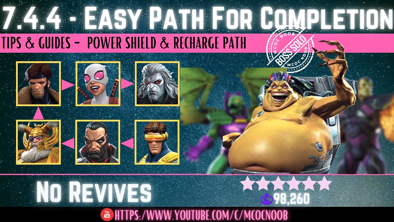 MCOC: Act 7.4.4 - Easy Path for Completion - (Book 2, Act 1.4) - Mojo - Tips/Guides