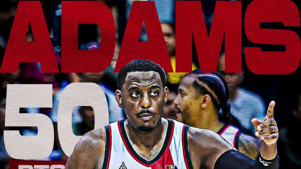 Jordan Adams - 50pt. Game!!! San Miguel PBA (Philippines 2024)