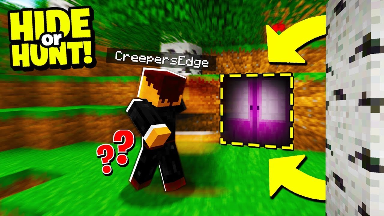 мы нашли фальшивую дверь 200IQ.. - Hide Or Hunt #7