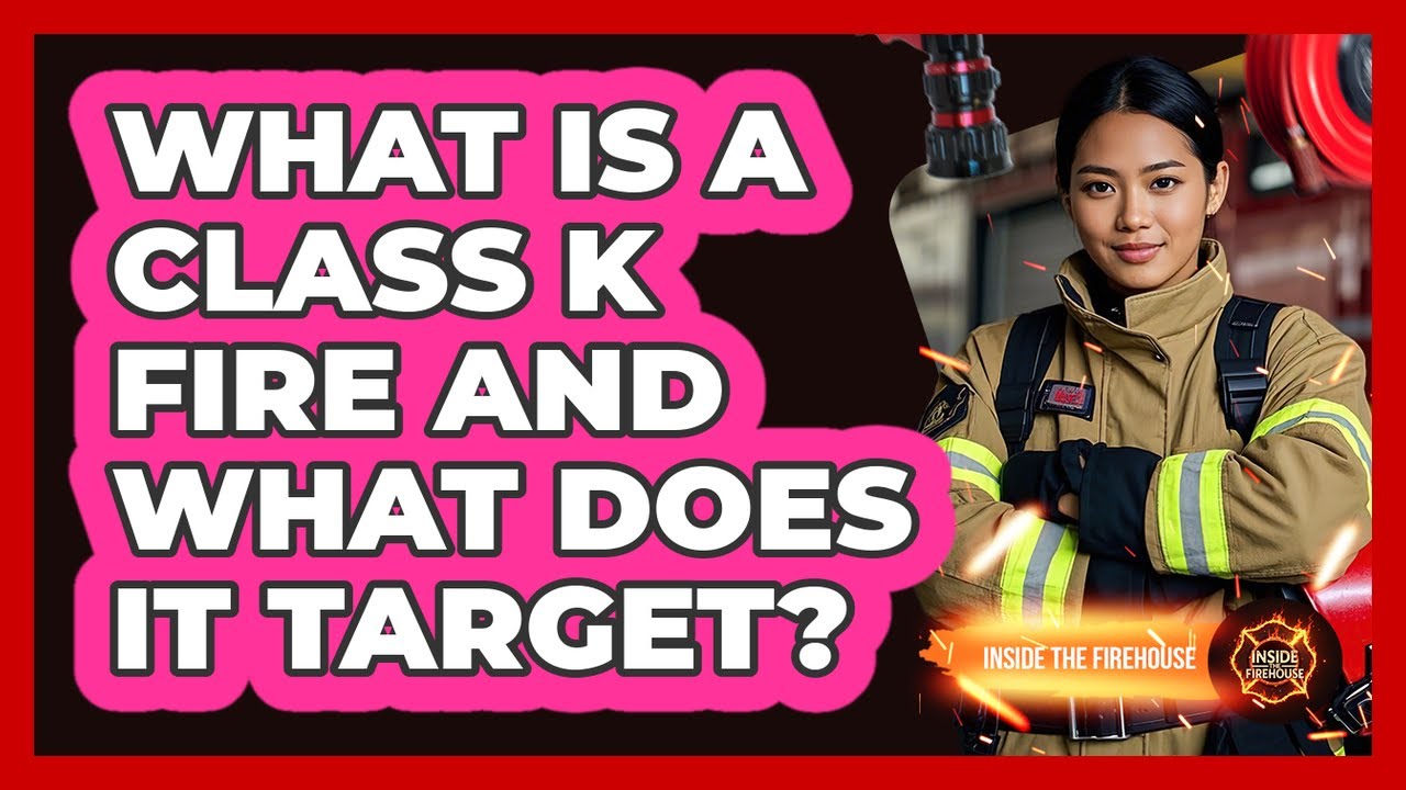 What Is A Class K Fire And What Does It Target?