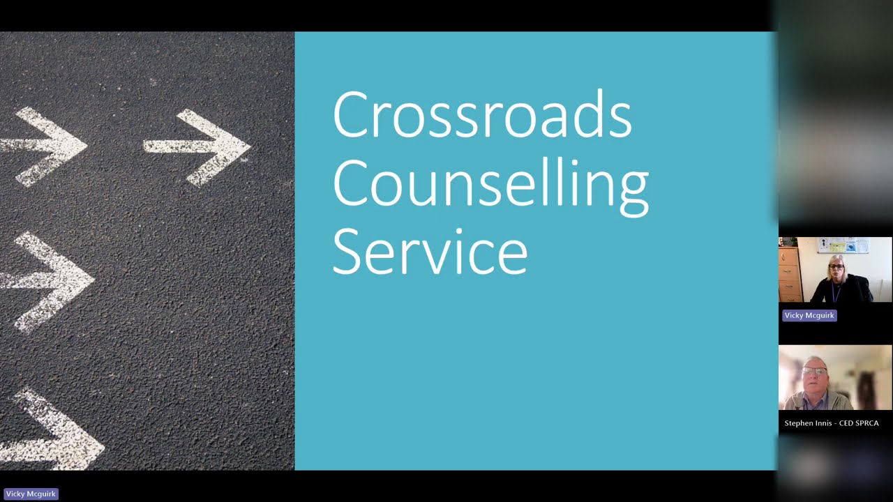 ReferKent Spotlight session with  Crossroads Care Kent   Counselling Service