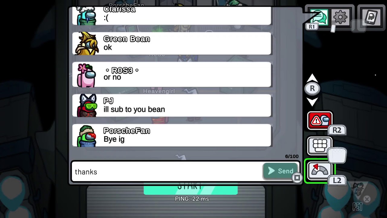 Playing Among Us live weith viewers!