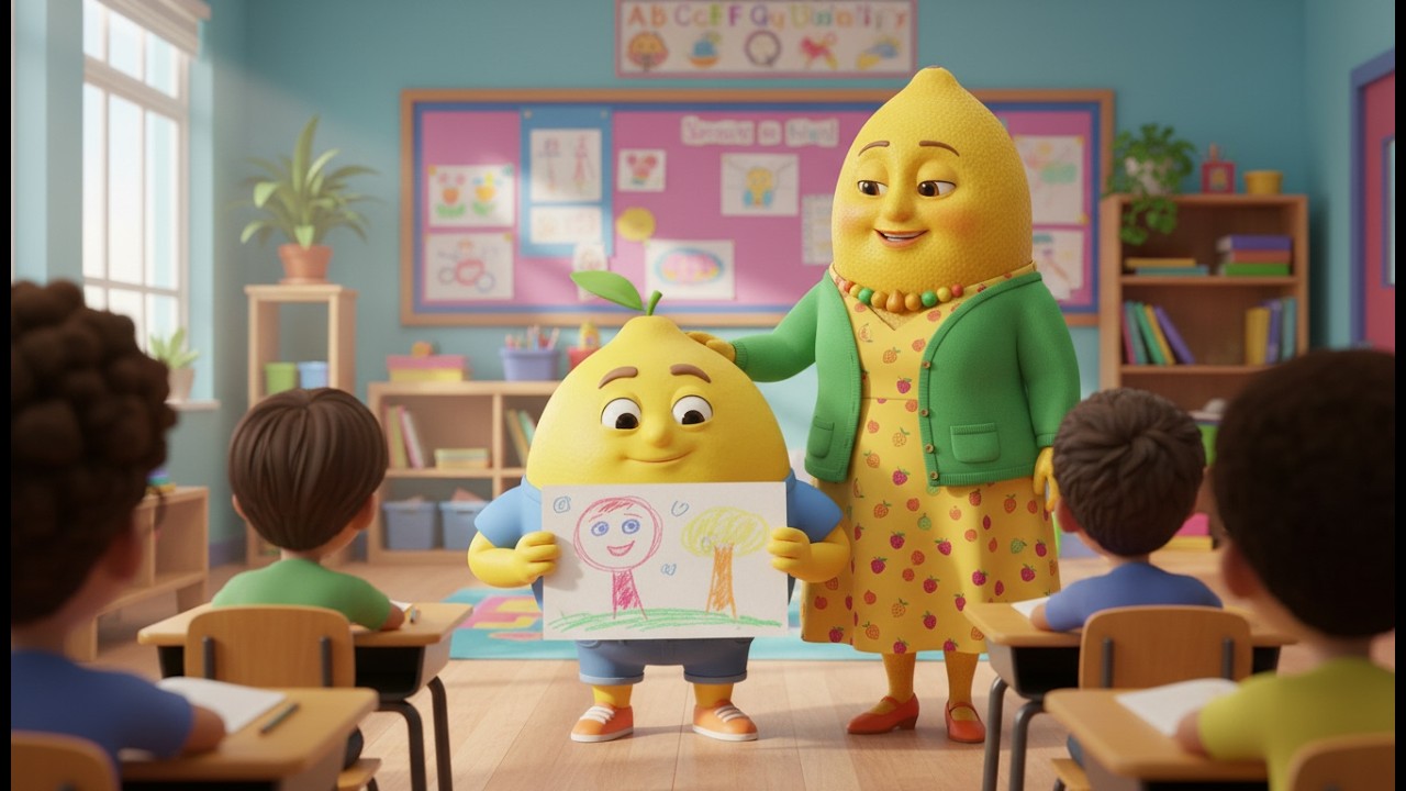 Lemon Baby’s Big Classroom Surprise 🍋📚 | Fun Kids Story