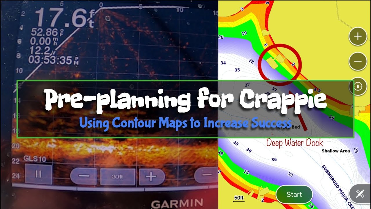 Pre-fishing Planning: Using Contour Maps for Crappie Success (Episode 18)