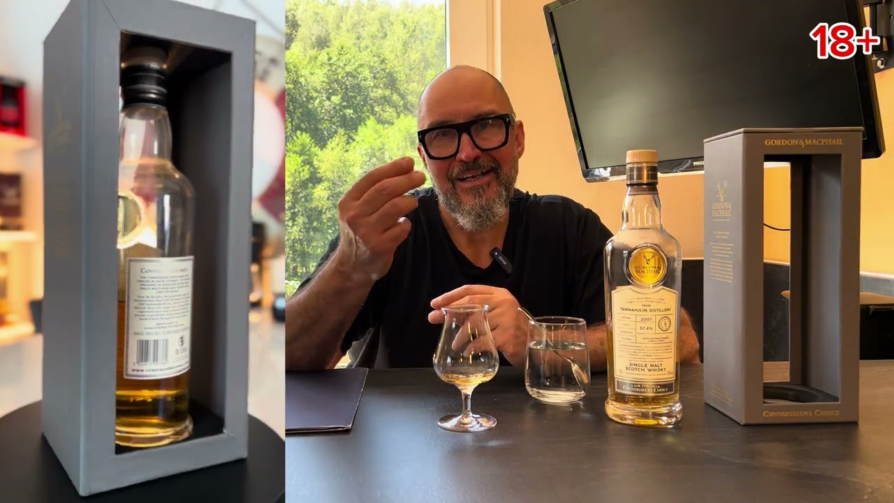 #127. Очень честный виски -Tamnavulin 2007/2024-16 лет Connoisseur Choice  G&M 57,4%