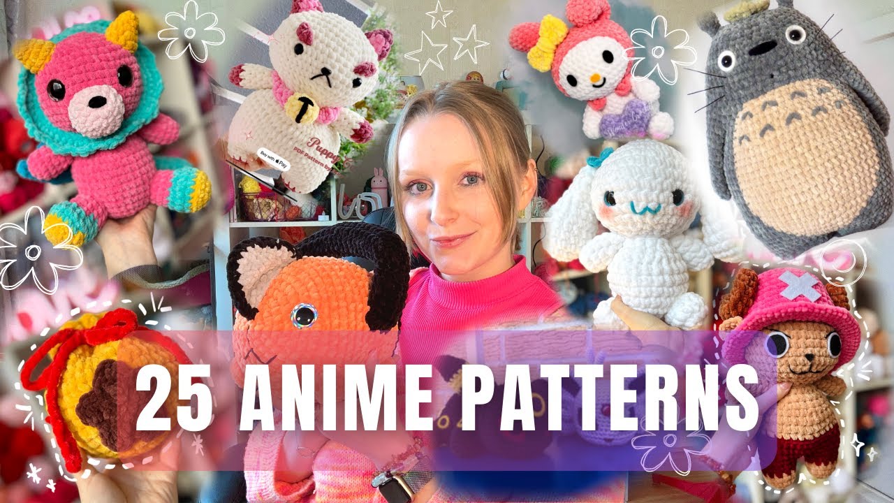 BEST 25 ANIME / JAPANESE AMIGURUMI to make this year ! free & paid crochet patterns
