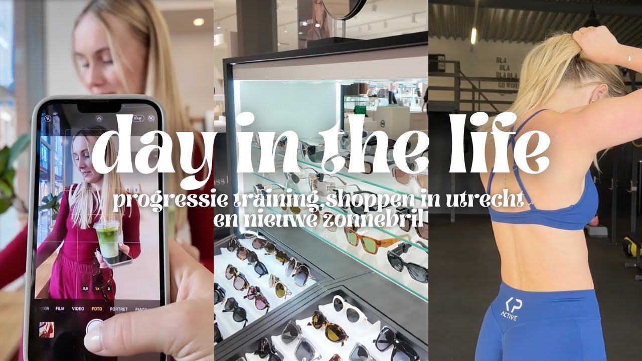 DAY IN THE LIFE: eerste training na de hyrox, shoppen & content schieten voor KP Active