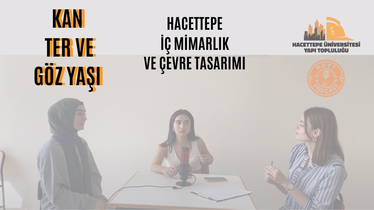 Kan, Ter ve Gözyaşı | Hacettepe İç Mimarlık | HüytCast #2