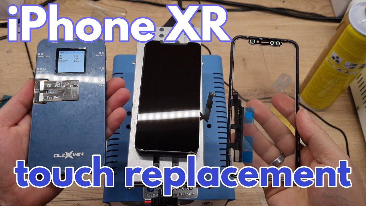 iPhone XR touch glass replacement-Full video 4K