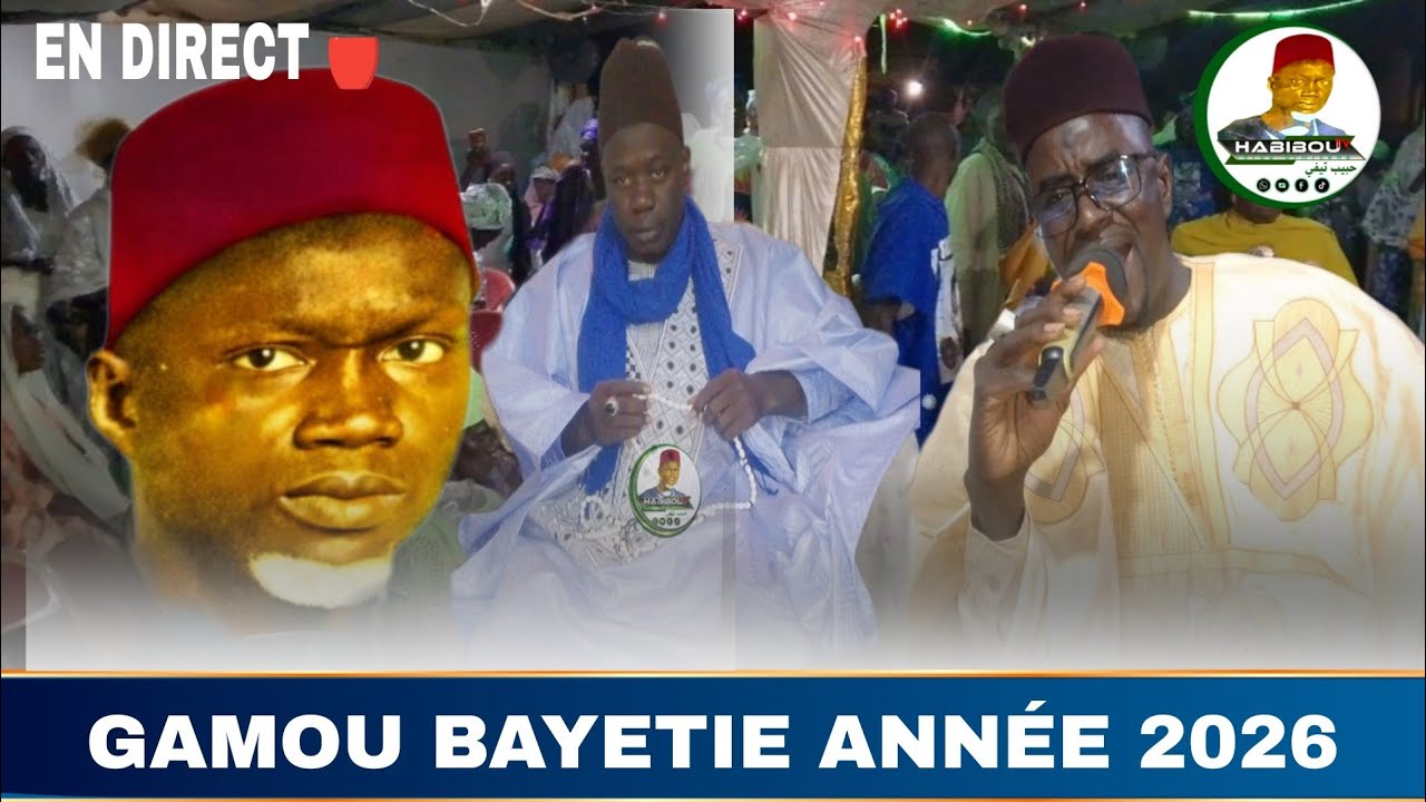 🛑 GAMOU BAYETIE ANNÉE 2026 AVEC BABACAR MBAYE AVEC SERIGNE MOUSTAPHA OUSMANE SALL DIMISKHA 