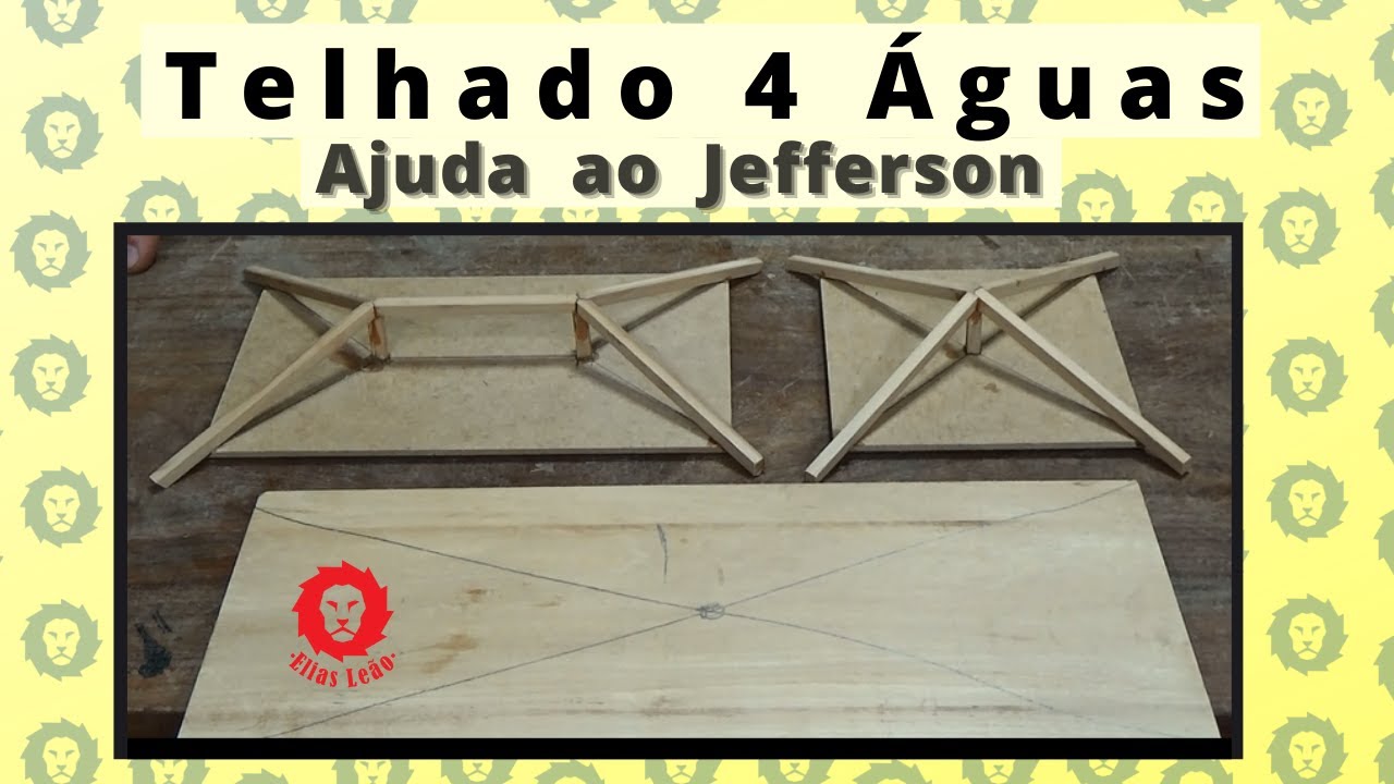 Telhado 4 Águas - Ajuda ao Jefferson