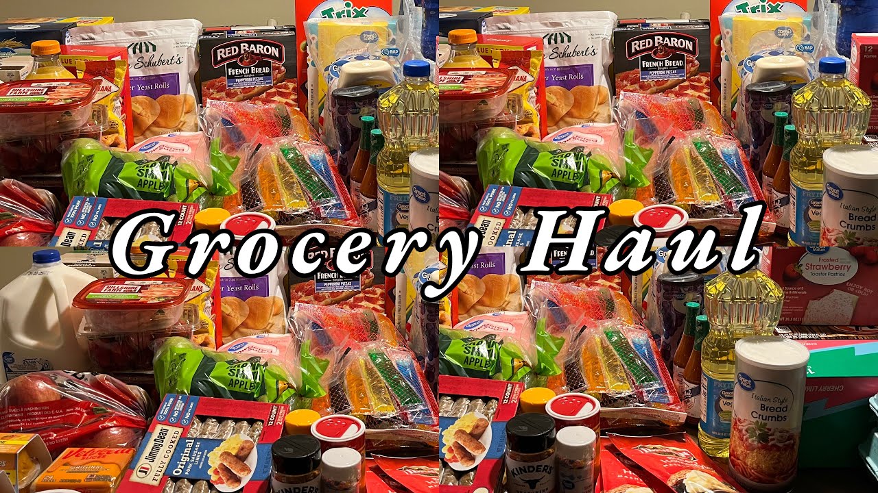 $240 Walmart Grocery Haul🍓🍗🥖
