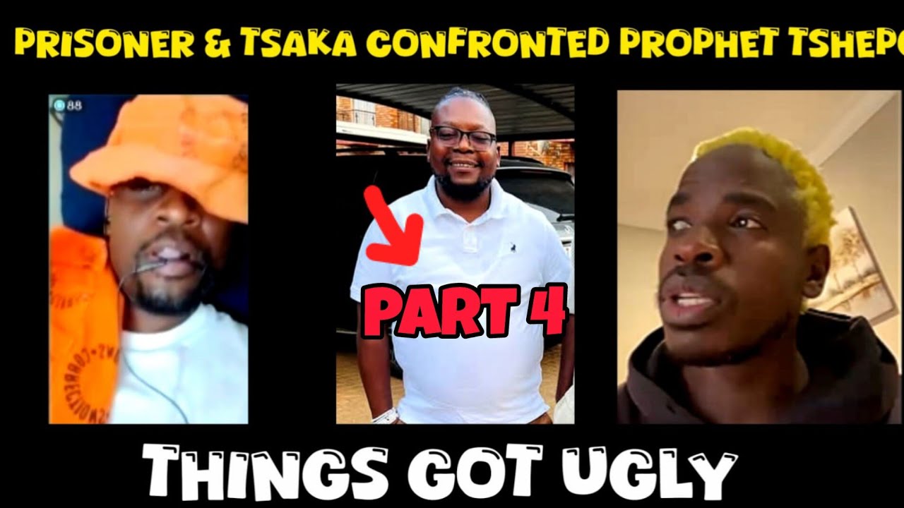 PARR 4 | A prisoner ,Tsaka & Mjovis Confront Dr Prophet Tshepo on TikTok Live | Things Got Ugly