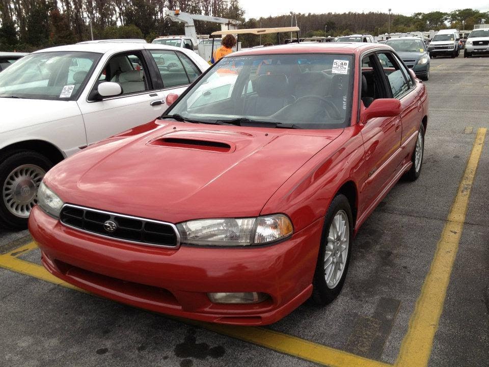 1998 Subaru Legacy Sedan GT Limited AWD Start Up, Quick Tour, & Rev - 104K
