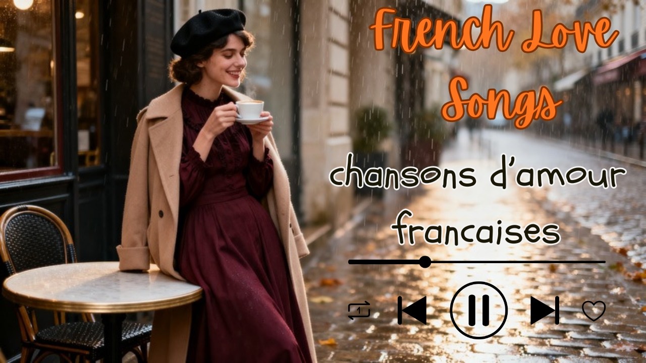 Chansons Françaises Romantiques Vintage 💖 | Nuit à Paris, Pour Toi Mon Amour, Toujours Toi...