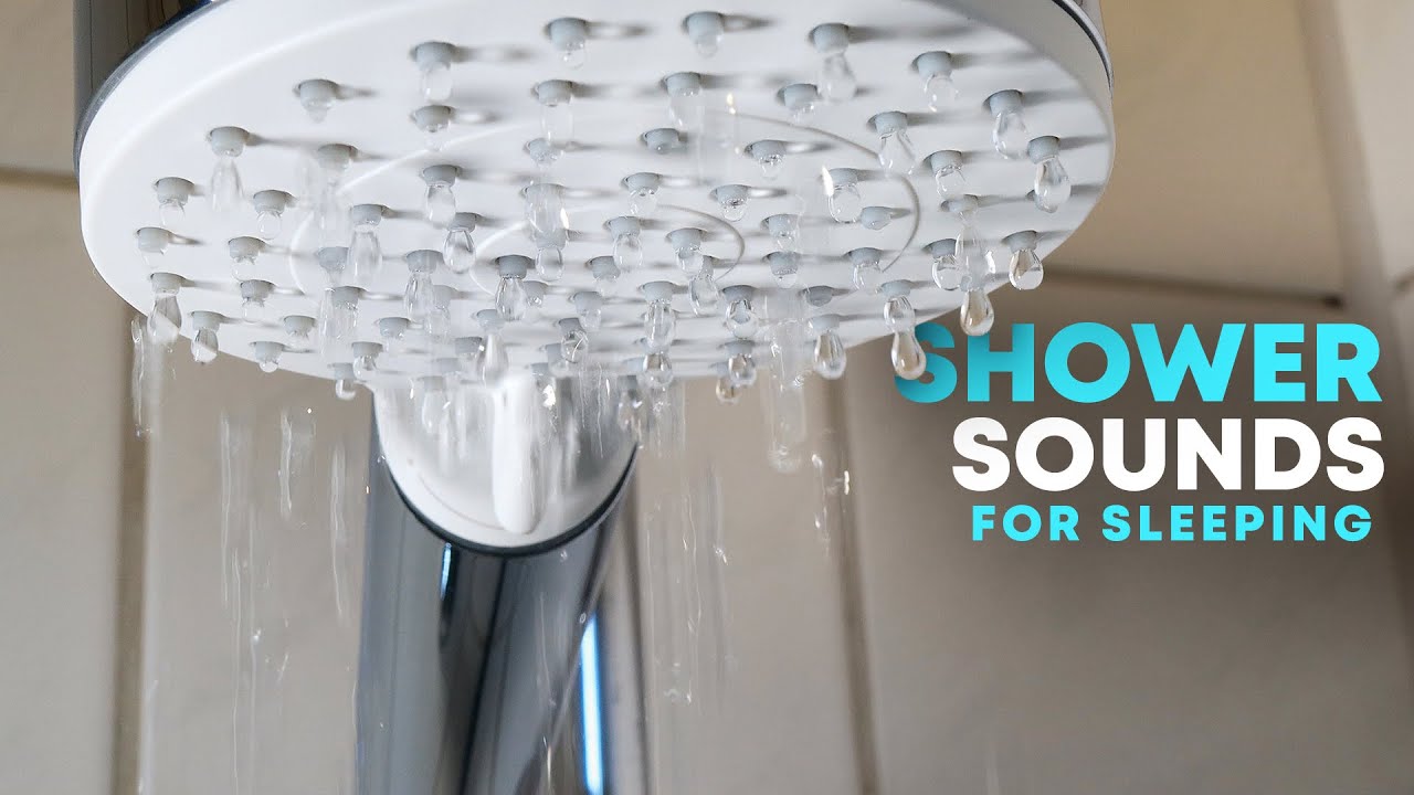 White Noise Shower Running | Shower Sounds for Sleeping