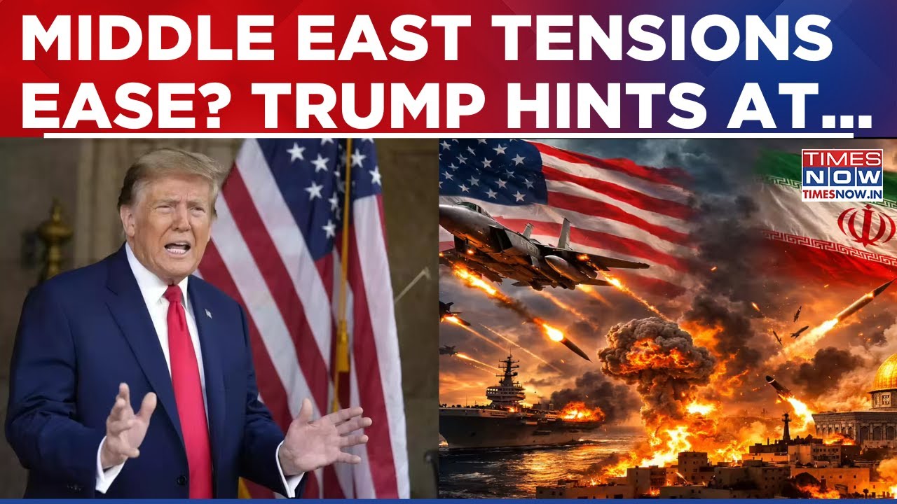 Trump Hints At 'Possible End To Iran War': Signals Talks As Global Oil Market Concerns Grow | Watch