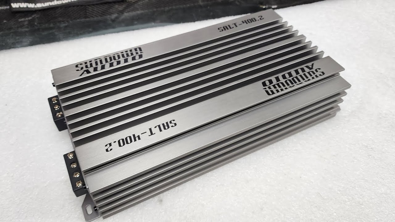 Sundown Audio Salt-400.2 Amp Dyno Test