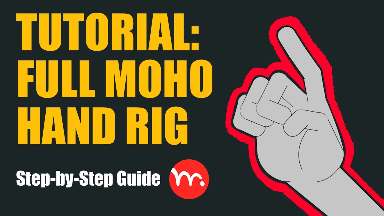 Moho Tutorial How to Create a Realistic Hand Rig for Animation Step by Step Guide