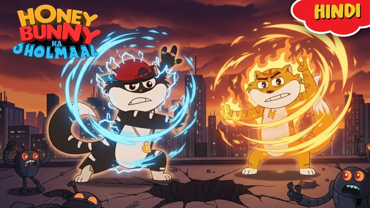 Honey Bunny Got Superpowers  |  New episode In Hindi CartoonForKids | funny cartoons