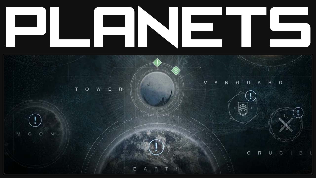 Destiny Planets - The Solar System | Destiny Gameplay