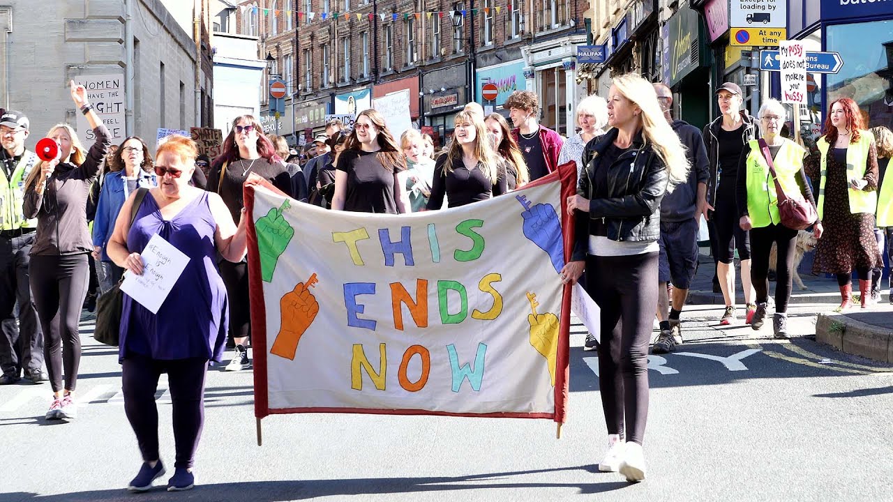 Hundreds join the This Ends Now march through Stroud