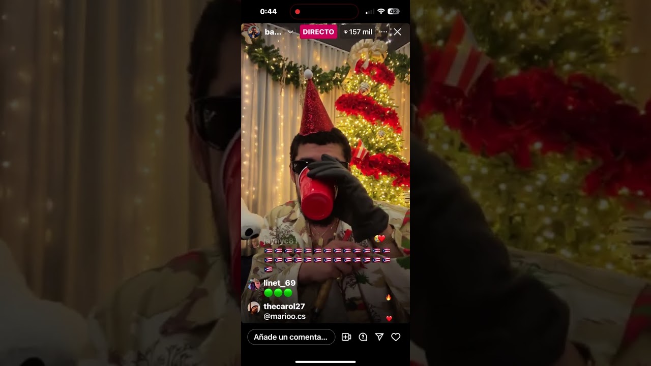 BAD BUNNY - PERRO NEGRO - LIVE
