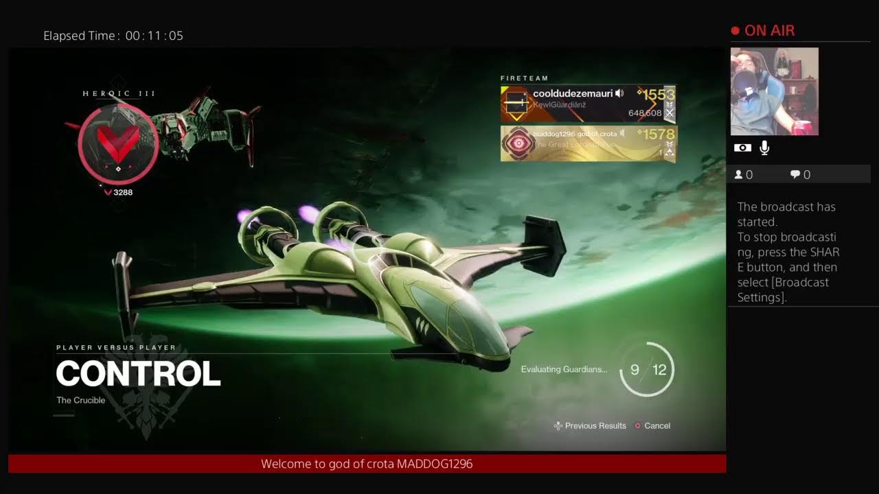 Destiny 2 playing with another youtuber cooldudezemauri