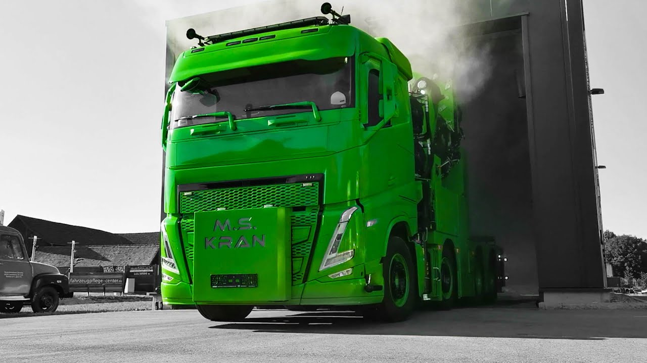 M.S. Kran - VOLVO FH540 8x4 mit Ladekran EFFER 1405 9S + 6S