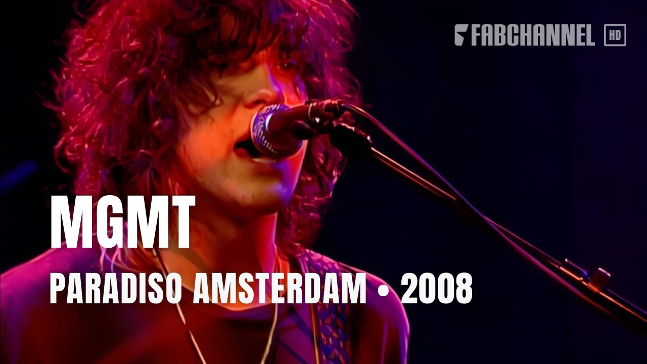 MGMT - Full Concert | Live at Paradiso Amsterdam 2008
