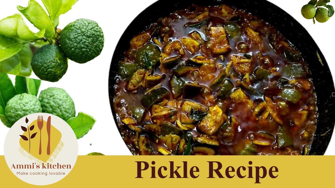 Naarthangai pickle Recipe | Healthy Kaffir Lime Pickle | Kolumichai Oorugai