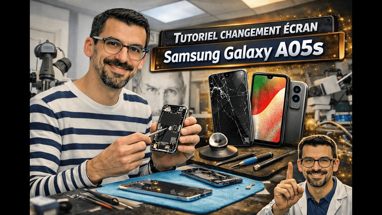 Tutoriel changement écran Samsung Galaxy A05s