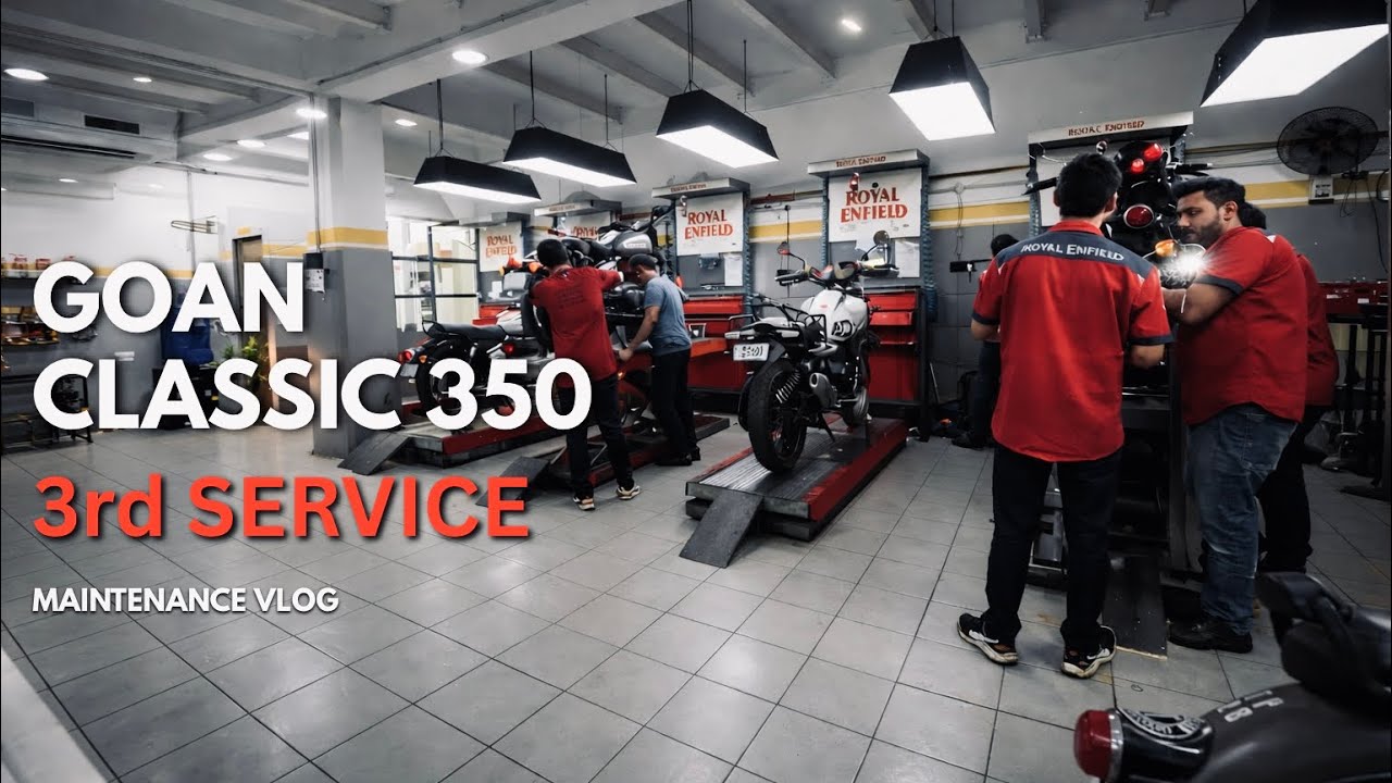 Goan Classic 350 Third Service Vlog | Royal Enfield Service Experience | Full Breakdown
