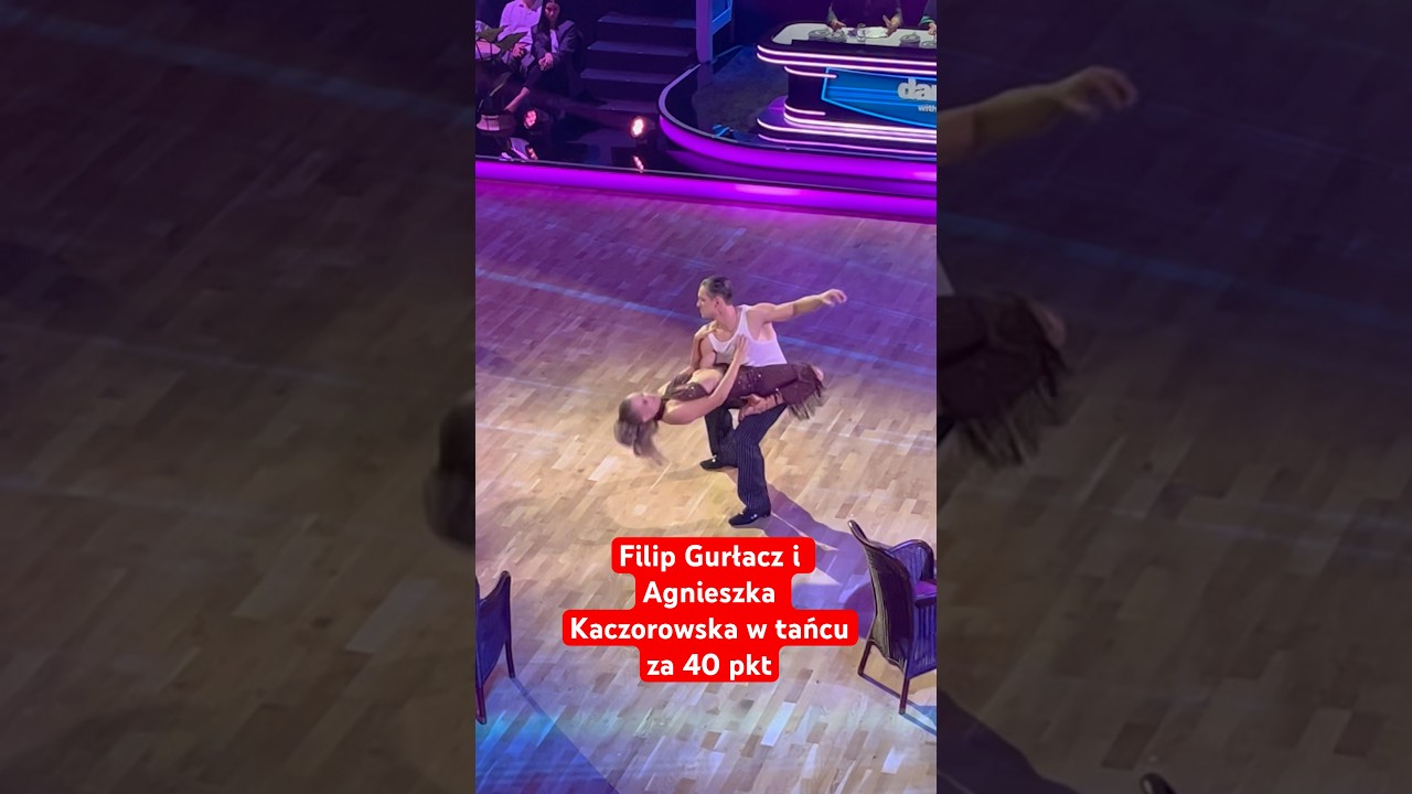 Kaczorowska i Filip Gurłacz 40 pkt KIZOMBA #tanieczgwiazdami #taniec #dance #show #news