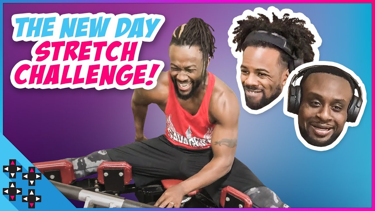 BIG E vs. KOFI vs. AUSTIN: NEW DAY's STRETCHING CONTEST!