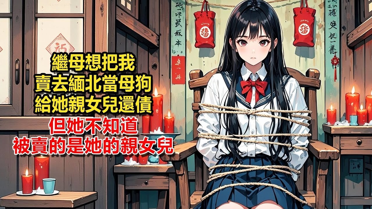 繼母想把我賣去緬北當母狗，給她親女兒還債，但她不知道被賣的是她的親女兒。