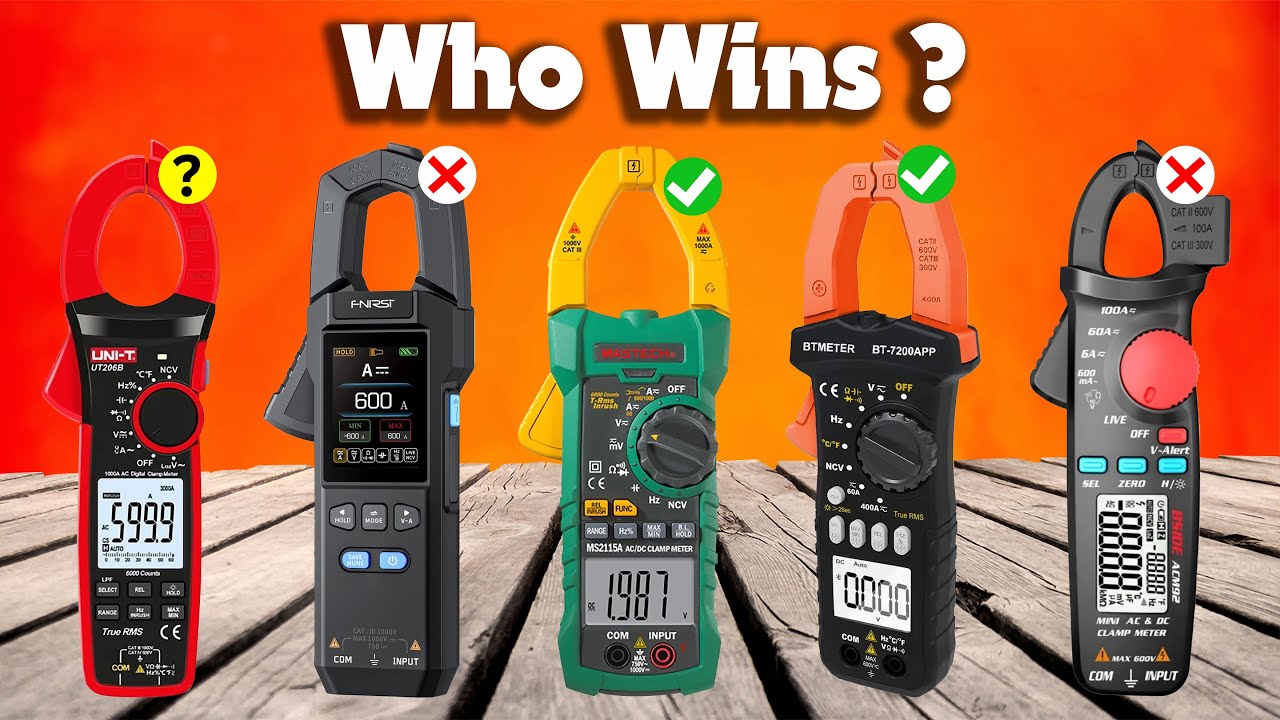 TOP 5 BEST Digital Clamp Meter | Who Is THE Winner #1?