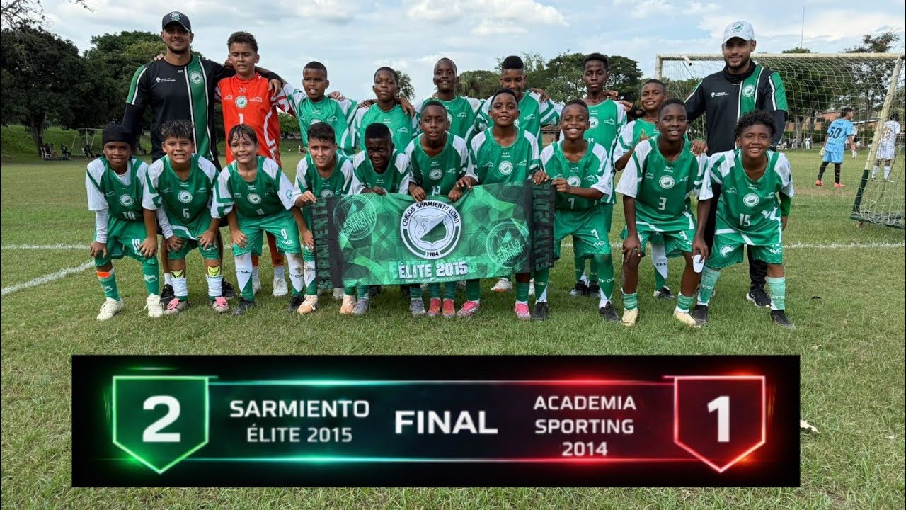 P1♧Sarmiento Elite 2015 (2)▪︎(1) Academia Sporting 2014 💚 Carlos Sarmiento Lora 💚