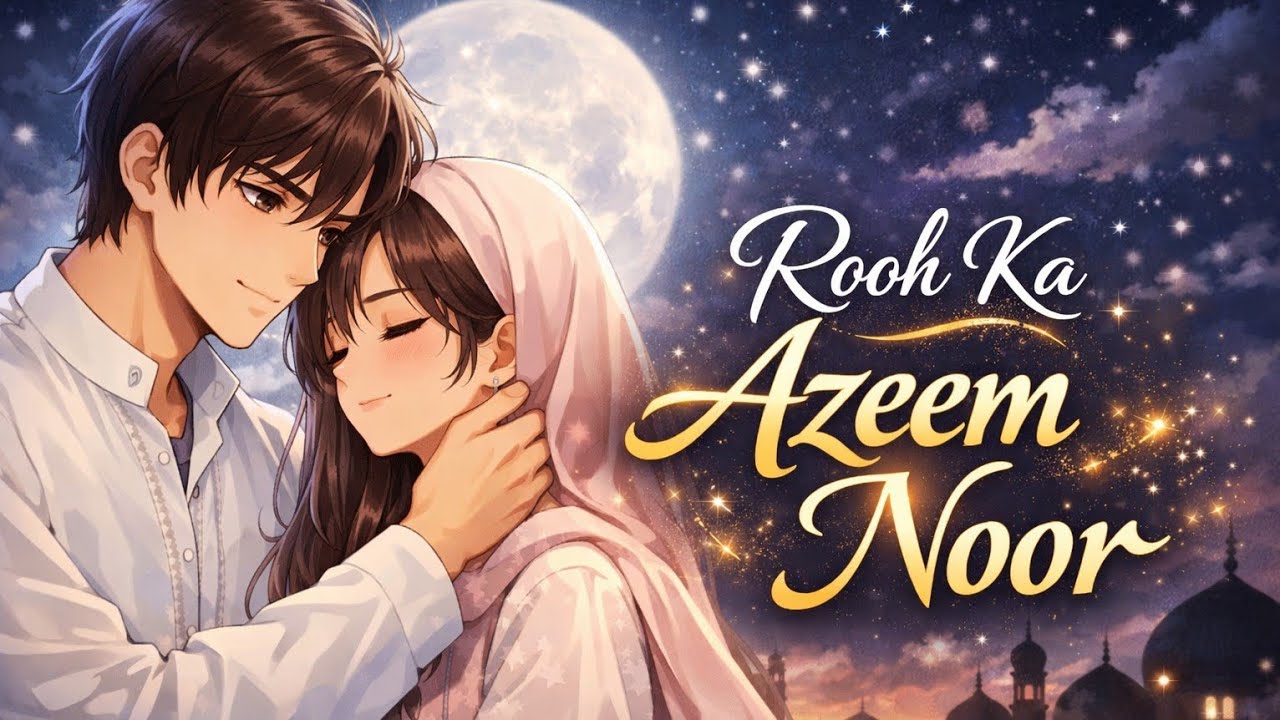 Rooh Ka Azeem Noor | Romantic Islamic Nasheed | Spiritual Love Song
