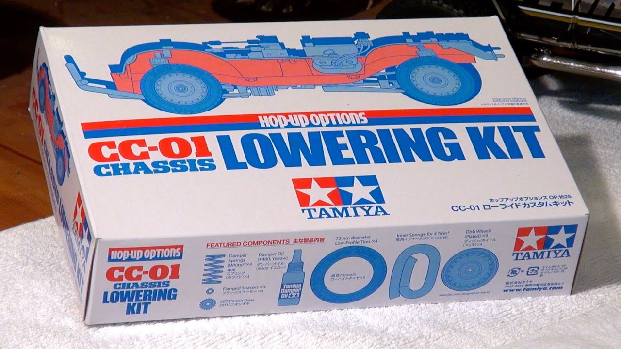 Tamiya CC-01 LOWERING KIT