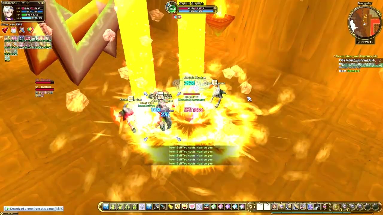 Flyff Universe AOE STR Knight Leveling