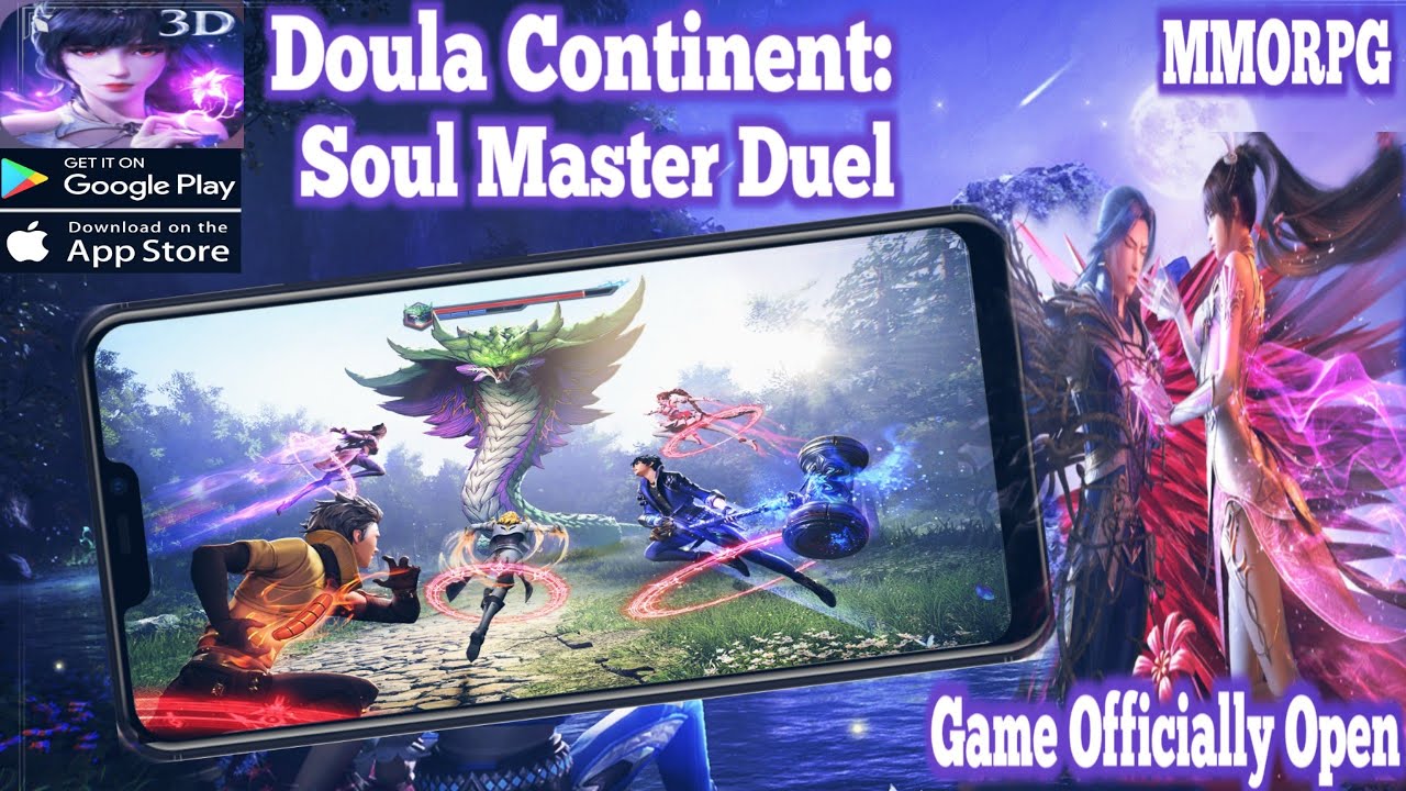 Doula Continent: Soul Master Duel Game Official Open Android/IOS Realistic Graphics Smooth Gameplay