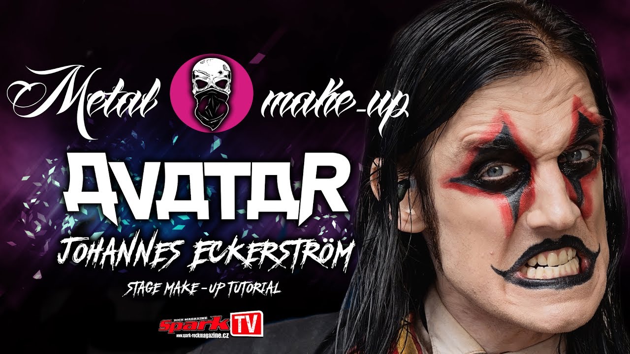 AVATAR - Johannes Eckerström stage make-up making