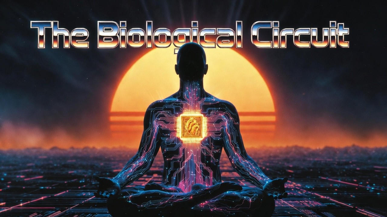 The Biological Circuit - Official Lyric Video | Neon Synthwave Dehototto