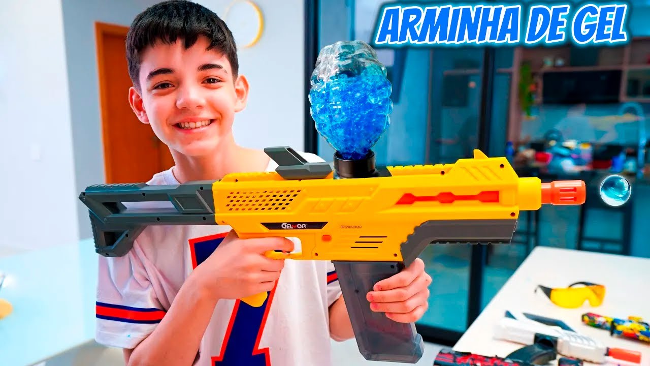 COMPREI UMA ARMINHA DE GEL GIGANTE E MOSTREI MINHA COLE&Ccedil;&Atilde;O!