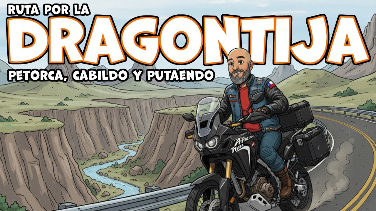 La Mejor Ruta de Curvas de la V Región. La Dragontija: Petorca, Cabildo y Putaendo
