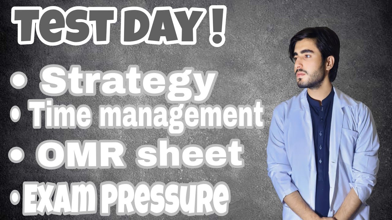 Mdcat Test day strategy|Do & Don'ts|Mdcat time management and pressure management|OMR sheet filling|